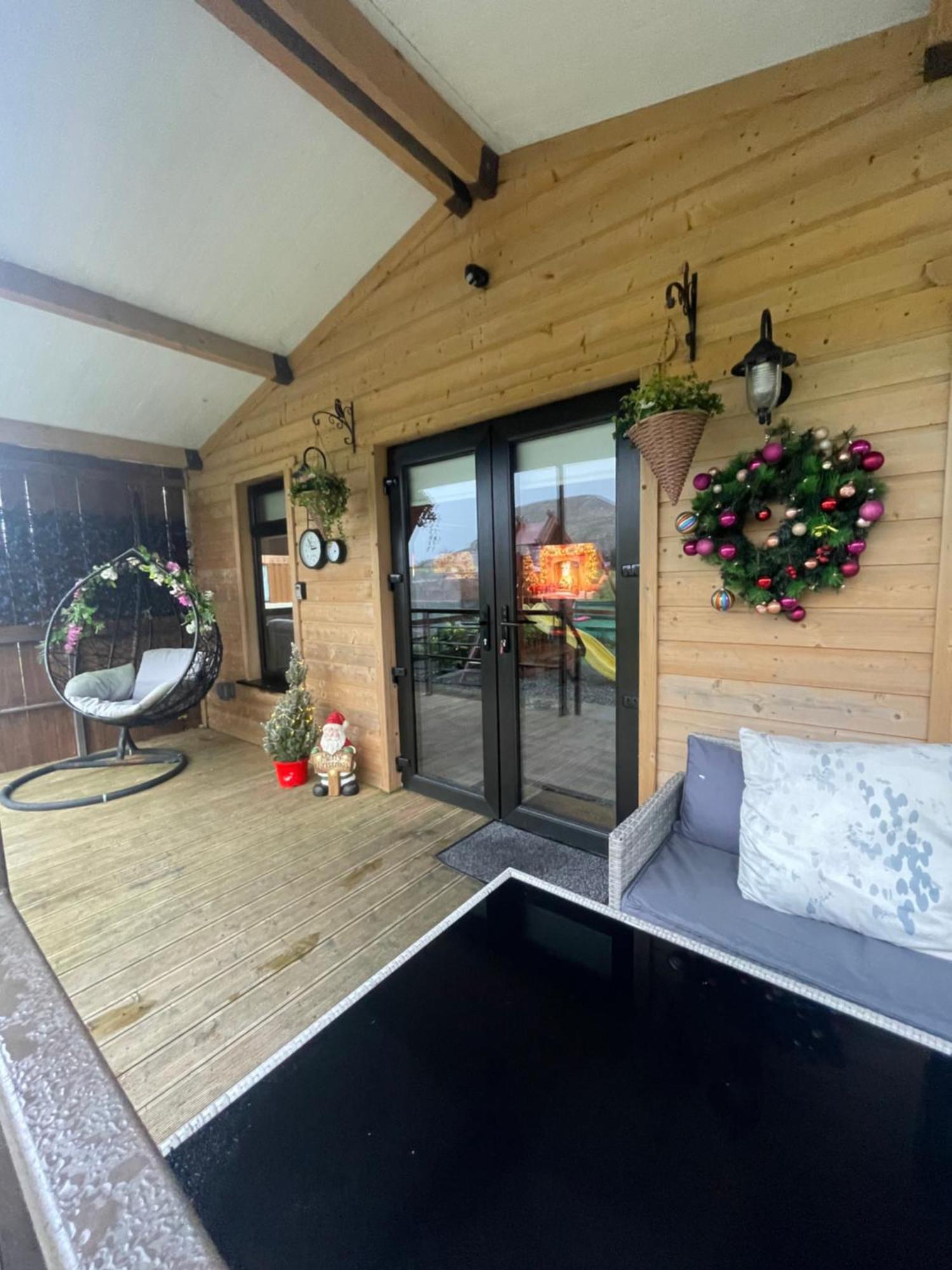 The Lodge Mountain View Log Cabin , Attymass Ballina Boyhollagh Экстерьер фото